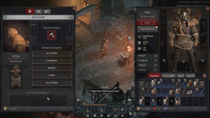 Diablo 4 Something about Renown, Purveyor of Curiosities, Items, Item Sockets and Forging Legendary Affixes content 3